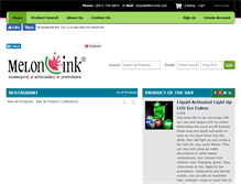 Tablet Screenshot of melonink.com